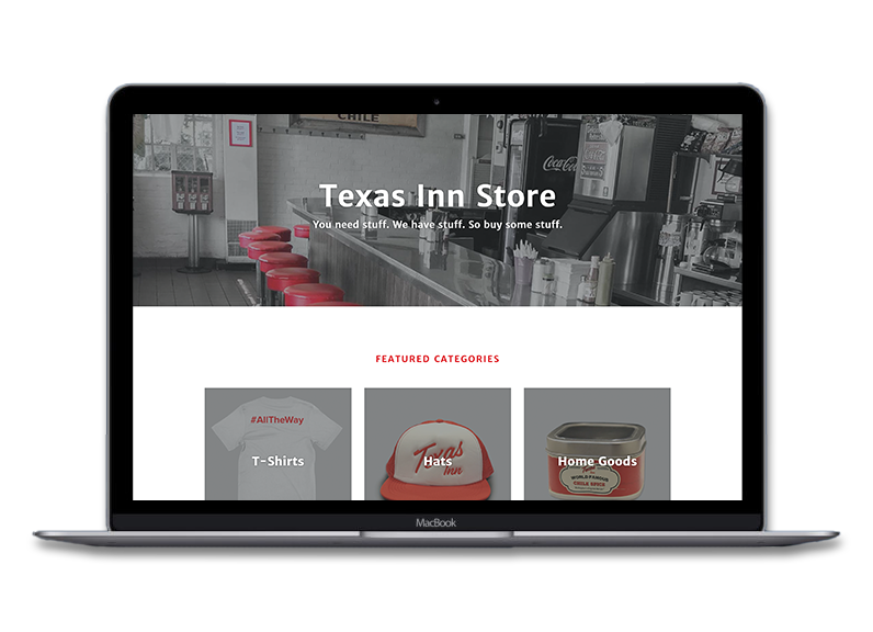 Texas Inn Merch Store